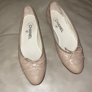 Chanel ballerina flats